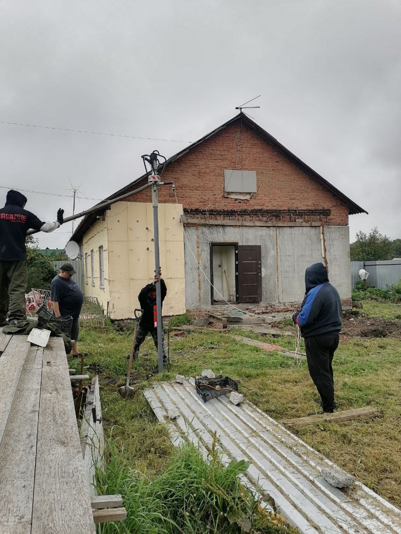 Установка/монтаж винтовых свай 7