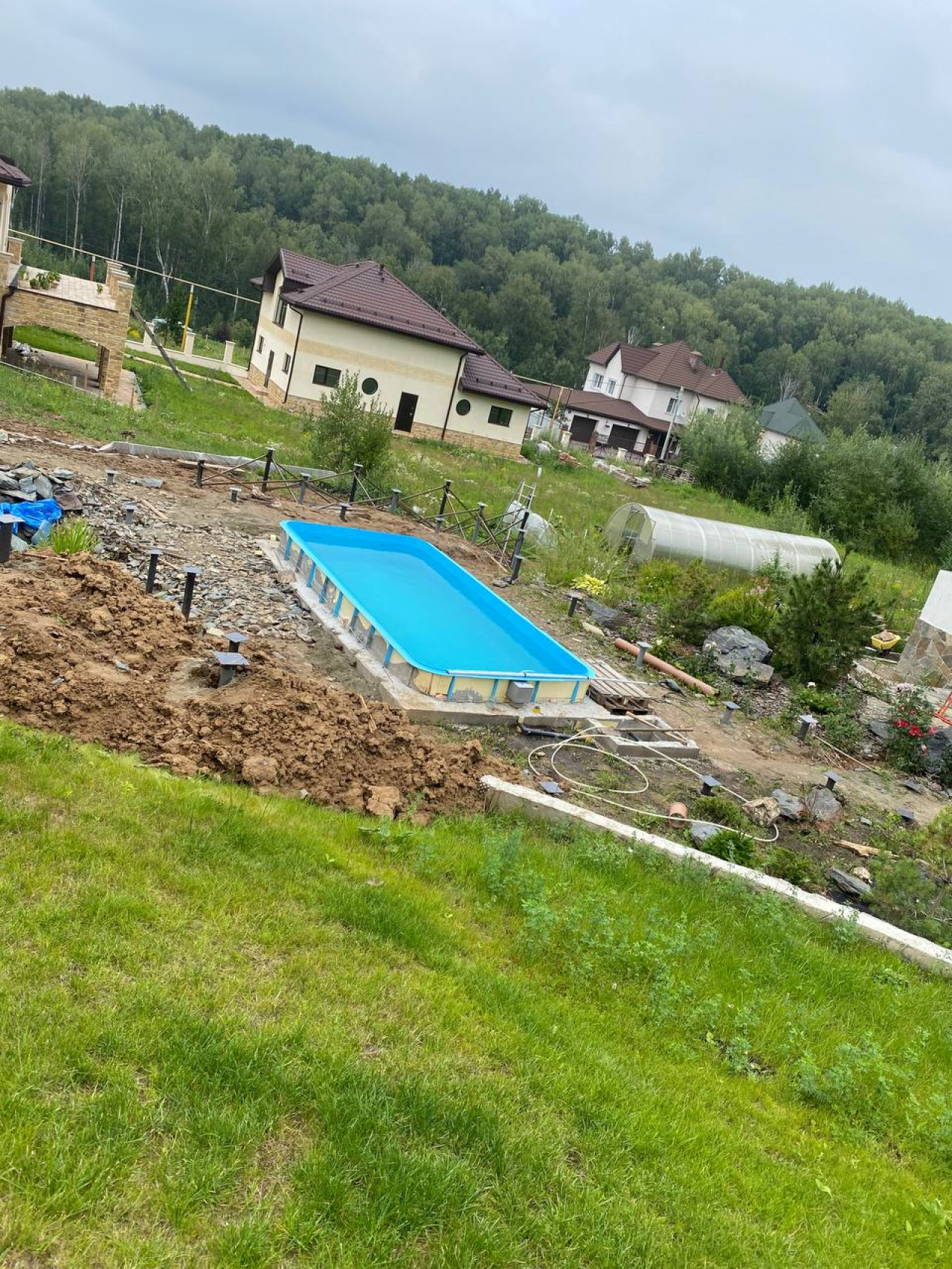 Винтовые сваи для пирса бассейна 4