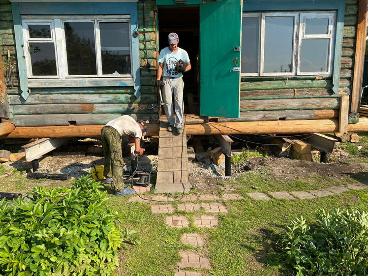 Винтовые сваи, монтаж 5