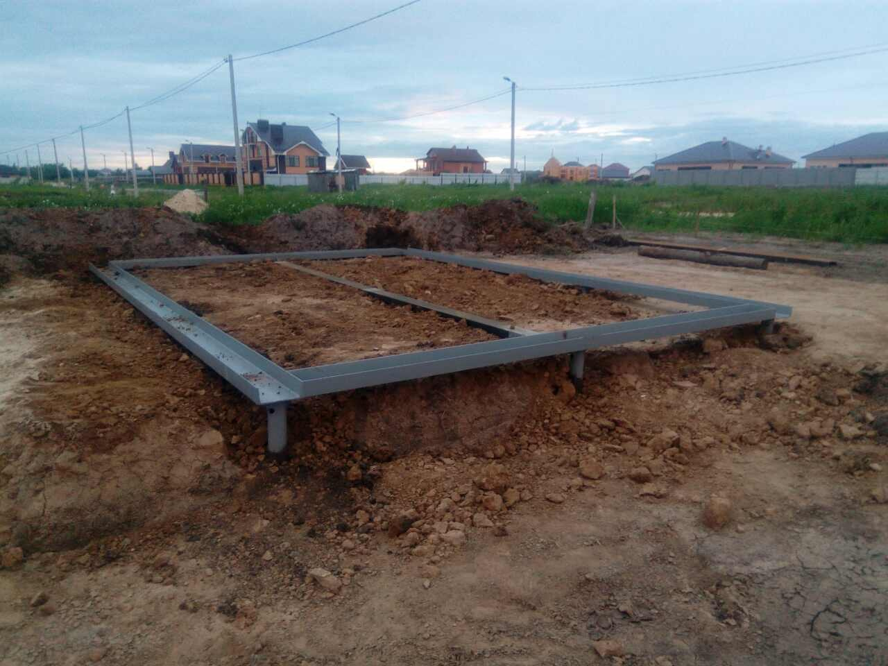 Винтовые сваи, монтаж 21